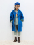weekend house kids.　Blue dog coat　コート
