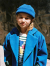 weekend house kids.　Blue dog coat　コート