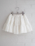 emile et ida kids　エミルーエイダ　White English embroidery skirt　タック入り英国刺繍スカート