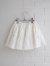 emile et ida kids　エミルーエイダ　White English embroidery skirt　タック入り英国刺繍スカート