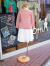 emile et ida　White English embroidery skirt　ガールズ　刺繍スカート