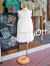 emile et ida　White English embroidery skirt　ガールズ　刺繍スカート
