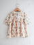 emile et ida　Pink spring loose-fitting dress　ガールズ　フラワープリントワンピース