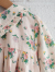 emile et ida　Pink spring loose-fitting dress　ガールズ　フラワープリントワンピース