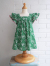 emile et ida kids　エミルーエイダ　Green Liberty dress　リバティワンピース