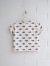 emile et ida　Ecru organic cotton turtles T-shirt　ボーイズ　カメプリントTシャツ