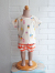 emile et ida　Ecru organic cotton ice cream T-shirt　アイスクリームプリントTシャツ