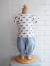 emile et ida　Blue gingham sarouel　ギンガムチェックパンツ