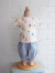 emile et ida　Ecru organic cotton ice cream T-shirt　アイスクリームプリントTシャツ
