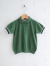 emile et ida kids　エミルーエイダ　Dark green pointelle modal polo shirt　ポロシャツ