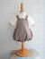 emile et ida　Cream pointelle polo　ボーイズ　ポロシャツ