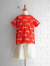 emile et ida　Red tigers organic cotton T-shirt　ボーイズ　タイガープリントTシャツ