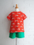 emile et ida　Red tigers organic cotton T-shirt　ボーイズ　タイガープリントTシャツ