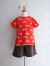 emile et ida　Red tigers organic cotton T-shirt　ボーイズ　タイガープリントTシャツ
