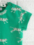 emile et ida　Green tigers organic cotton T-shirt　ボーイズ　タイガープリントTシャツ