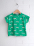 emile et ida　Green tigers organic cotton T-shirt　ボーイズ　タイガープリントTシャツ