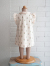 emile et ida　Ecru floral terry dress　ガールズ　パイルポロワンピース