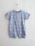 emile et ida　Lavender organic cotton tigers romper　タイガープリントロンパース