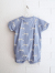 emile et ida kids　エミールエイダ　トラプリントショートロンパース