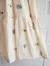 emile et ida kids エミールエイダ　Banana floral embroidered dress　小花刺繍ワンピース