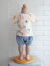 emile et ida　Ecru organic cotton ice cream T-shirt　アイスクリームプリントTシャツ