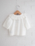 emile et ida kids　エミルーエイダ　White English embroidery blouse　英国刺繍半袖ブラウス
