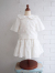 emile et ida kids　エミルーエイダ　White English embroidery blouse　英国刺繍半袖ブラウス