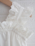emile et ida kids　エミルーエイダ　Top broderie anglaise blanc　英国刺繍ブラウス