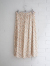 emile et ida woman　エミールエイダ　Ecru freesia midi skirt　花柄スカート