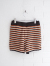 emile et ida woman　エミールエイダ　Knit shorts caramel stripes　ニットショートパンツ