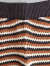 emile et ida woman　エミールエイダ　Knit shorts caramel stripes　ニットショートパンツ