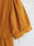 emile et ida woman　Caramel cotton gauze long dress　ダブルガーゼワンピース