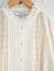 emile et ida woman　エミールエイダ　Ecru lace and english embroidered blouse　刺繍ブラウス