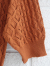 emile et ida woman　エミールエイダ　Caramel graphic cardigan　ニットカーディガン