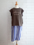 weekend house kids.　Weekend logo t-shirt no sleeve　ロゴノースリーブＴシャツ