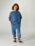 weekend house kids.　ウイークエンドハウスキッズ　happy faces all over sweatpants　キッズスウェットパンツ