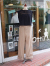 soeur　HARLAN　レディース　ストライプロングパンツ