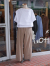 ストライプロングパンツ　SOEUR　HARLAN
