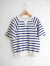 bellerose kids　ベルローズキッズ　ボーダー半袖トレーナー