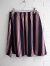 ベルギー　レディース　bellerose woman　ベルローズウーマン　ストライプビスコーススカート