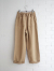 bellerose woman　PASOP　レディース　リネン混ロングパンツ
