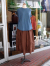 bellerose woman　CINLEY　レディース　ギャザーロングスカート