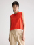 タンクトップ　ノースリーブTシャツ　bellerose woman　Cuare regular tank top