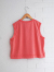 タンクトップ　ノースリーブTシャツ　bellerose woman　Cuare regular tank top