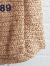  ストローバッグ　レディース　bellerose woman　Itop straw shopping bag
