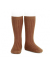 CONDOR　Basic rib knee high socks 　リブハイソックス