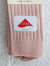condor　スペインソックスブランド　Basic rib short socks OLD ROSE　リブソックス