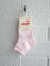 condor　スペインソックスブランド　Short socks with patterned cuff PINK　ベビーソックス