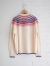 フェアアイルセーター　Jumper1234　Cashmere Wool Fair Isle Yoke Crew　