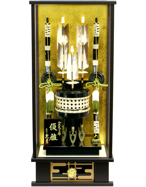 【破魔弓】久月作 「優雅」　ケース飾り(650418)